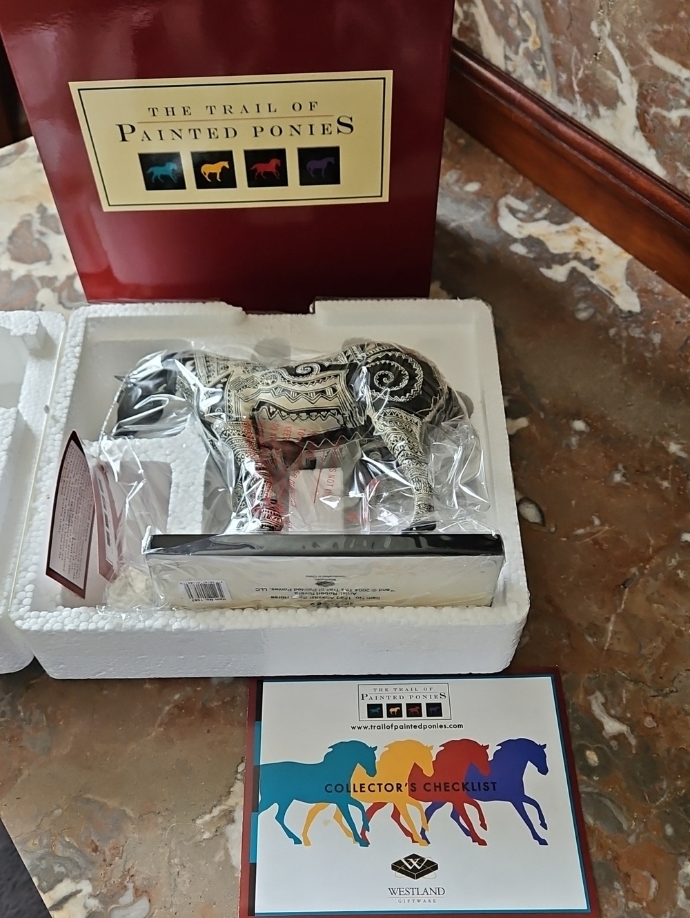 NWT Vintage 2004 The Trail Of Painted Ponies Anasazi Spirit Horse #1583 #4E 2460